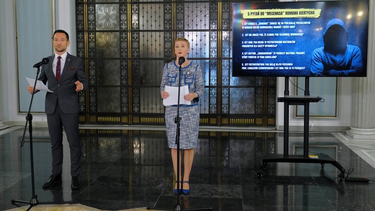 Afera z maseczkami. Pięć pytań PiS-u do mec. Giertycha