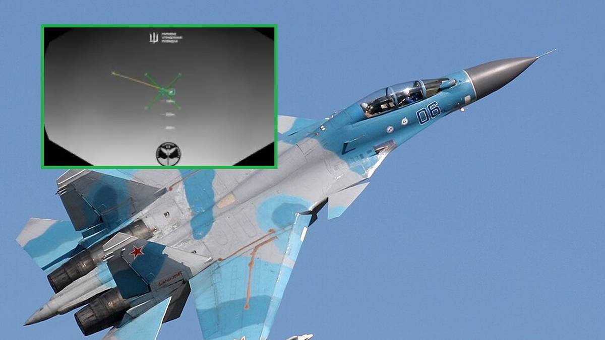 "Po raz pierwszy na świecie". "Historyczny atak" Ukraińców na rosyjski samolot Su-30
