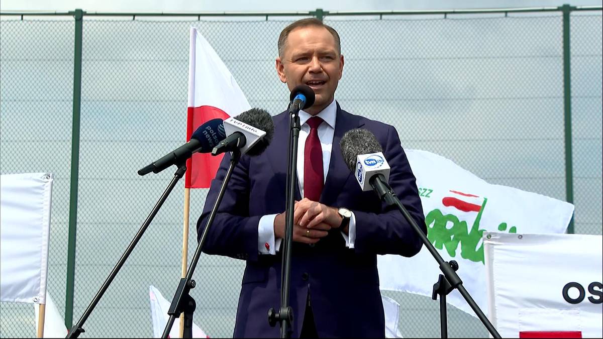 "Do roboty premierze". Nawrocki walczy o głosy w bastionie PiS
