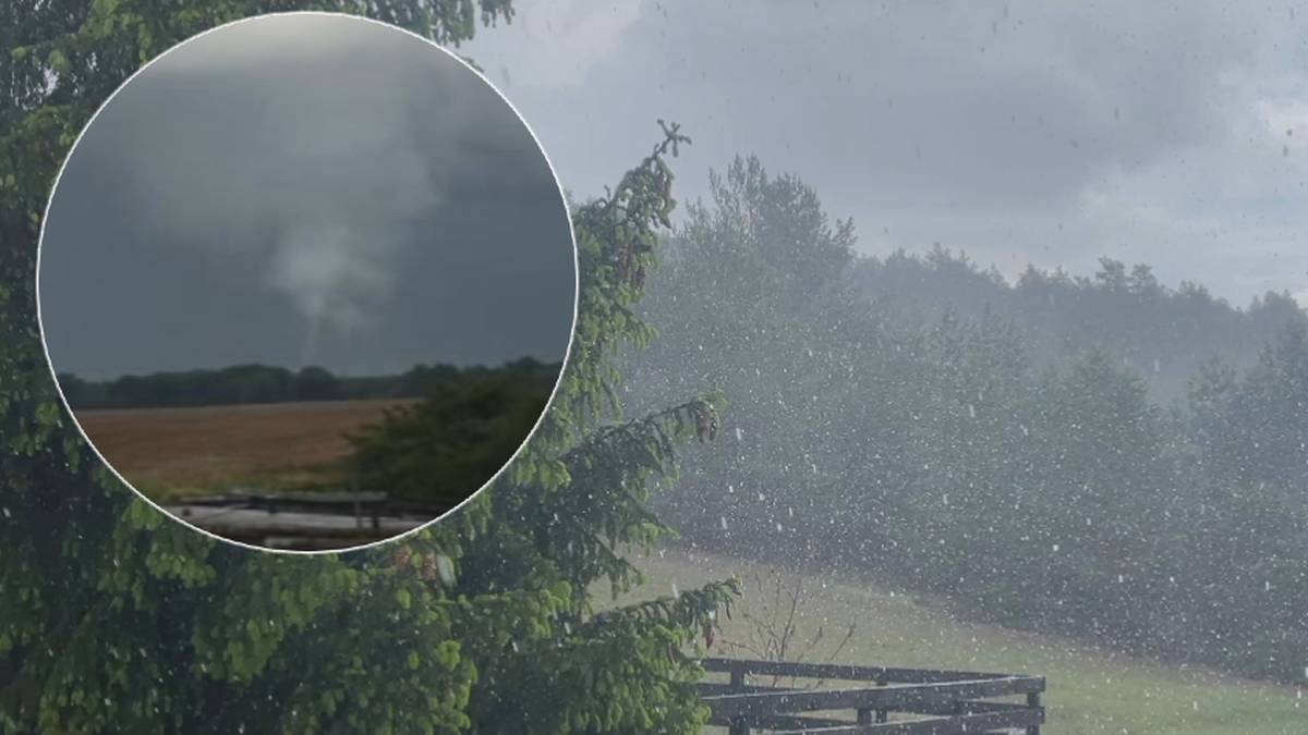 Burze z gradem i możliwe trąby powietrzne. Ostrzeżenia dla niemal całego kraju