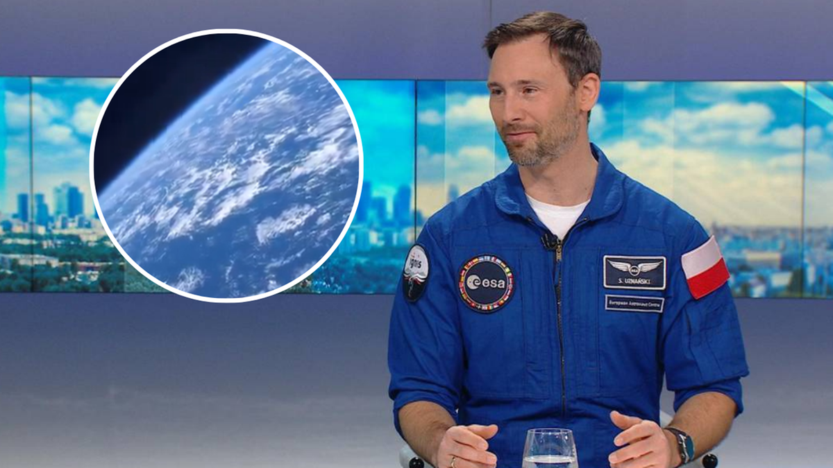 Niesamowite nagranie polskiego astronauty. "Mój pierwszy widok"