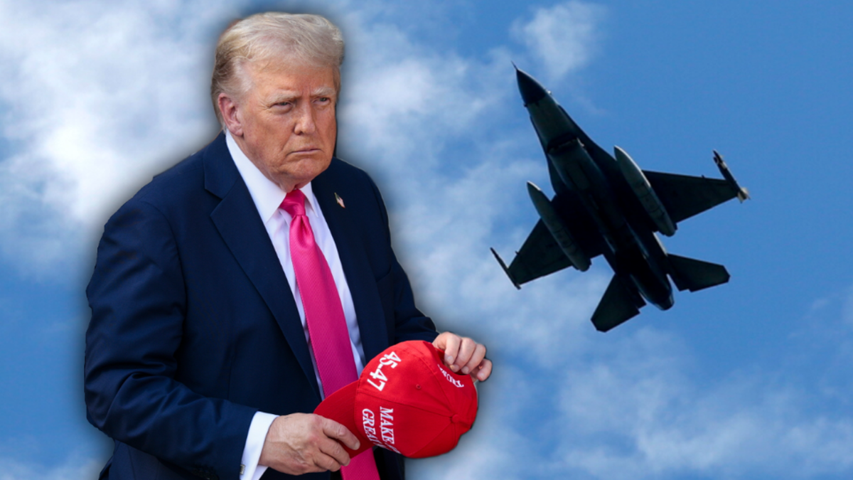 Samolot wleciał nad pole golfowe Donalda Trumpa. Interweniował myśliwiec F-16