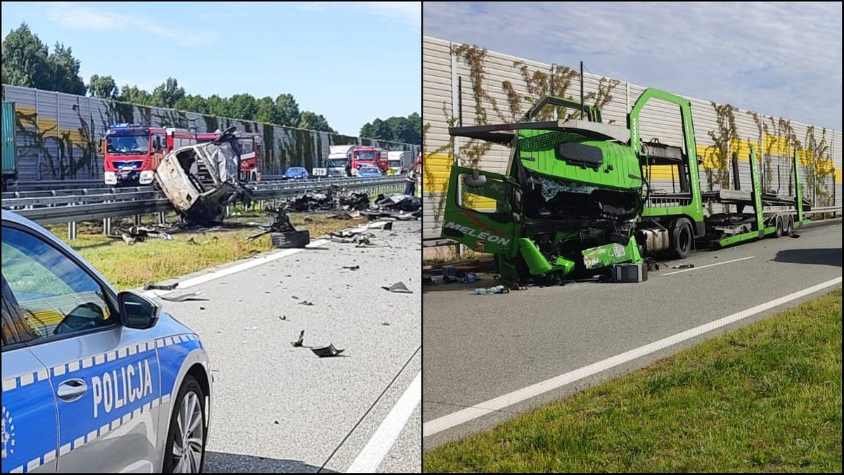 Tragiczny wypadek na drodze S8. W płonącym aucie zginął 22-latek