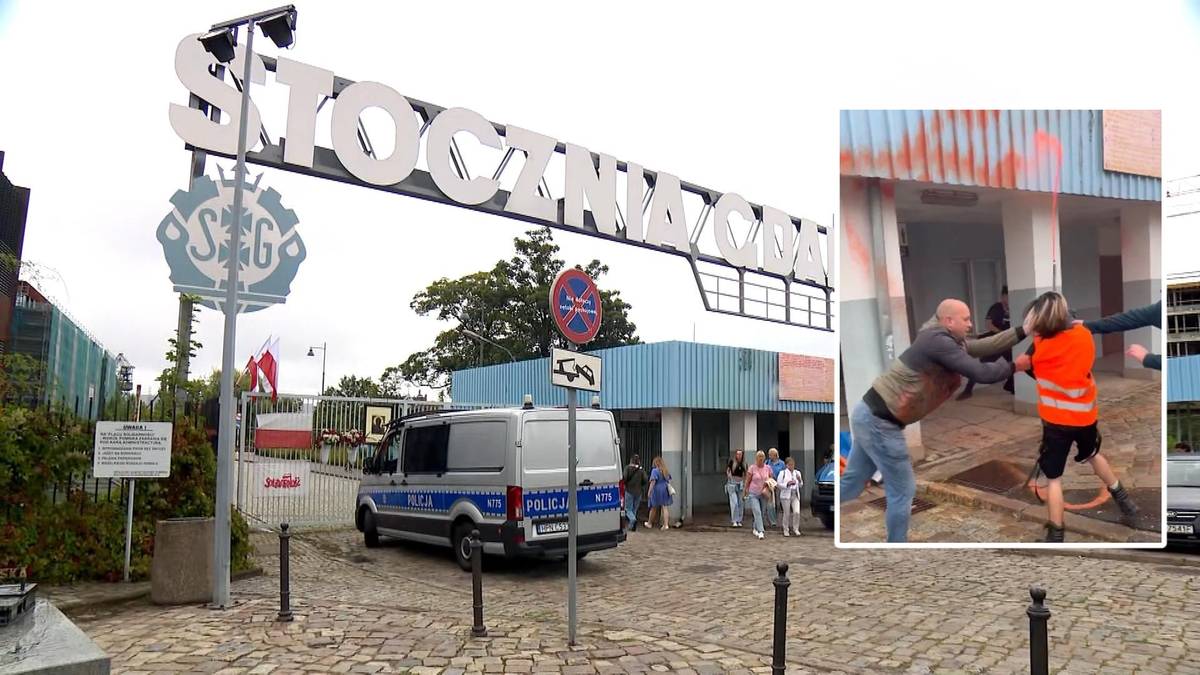Zdewastowali historyczną bramę Stoczni Gdańskiej. Ostatnie Pokolenie w akcji