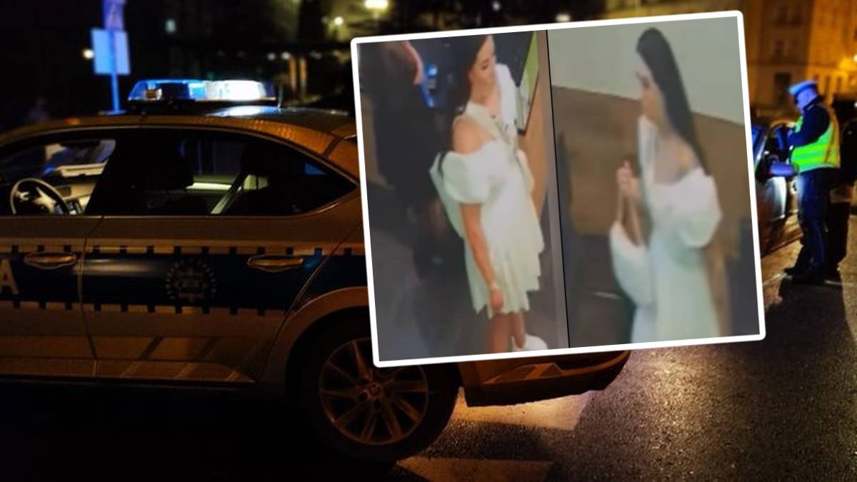 Kobieta z szarfą pojawiła się nocą w barze. Policja prosi o pilny kontakt