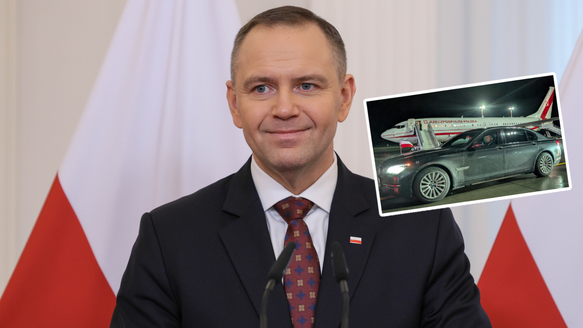 Burza wokół brudnej limuzyny Nawrockiego. MSZ odpiera zarzuty