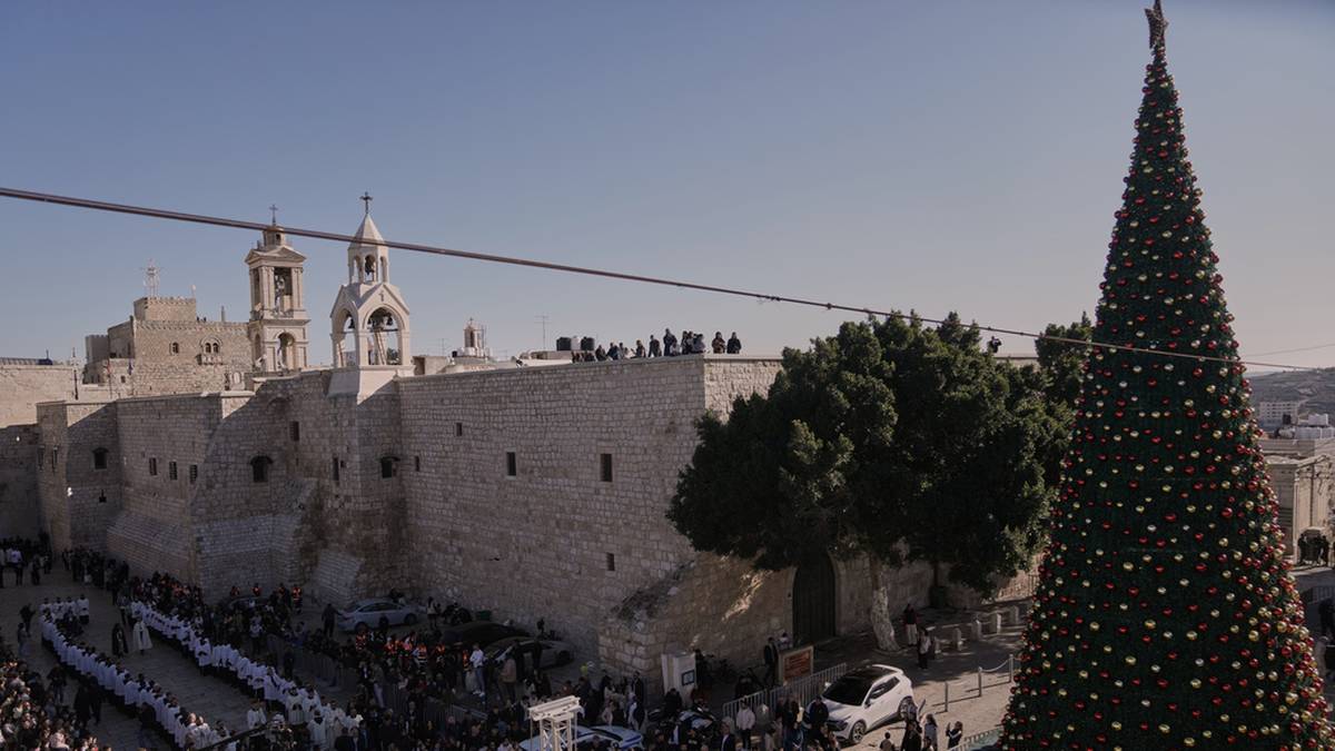 Uroczystości świąteczne wróciły do Betlejem. "Boże Narodzenie pełne światła"
