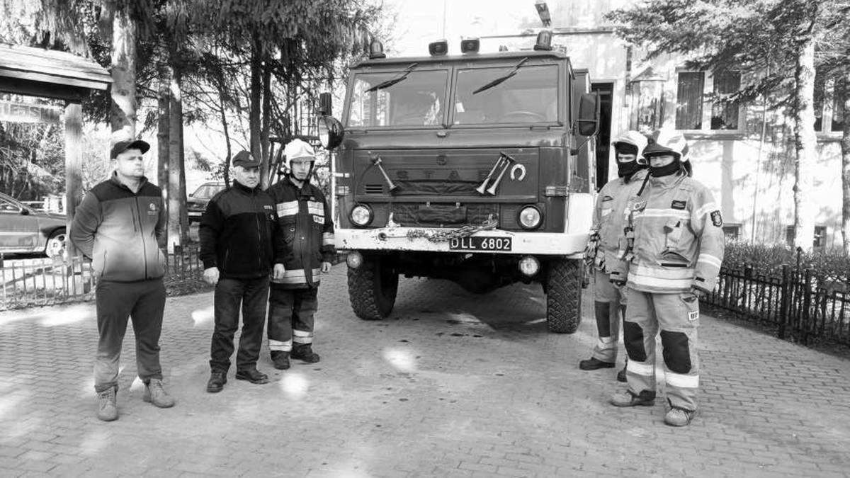 Straż pożarna w żałobie. "Zmarł pełniąc służbę"