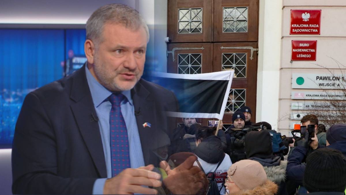 Żurek wyjaśnia, co się stało w siedzibie KRS. "Zabawa w kotka i myszkę"