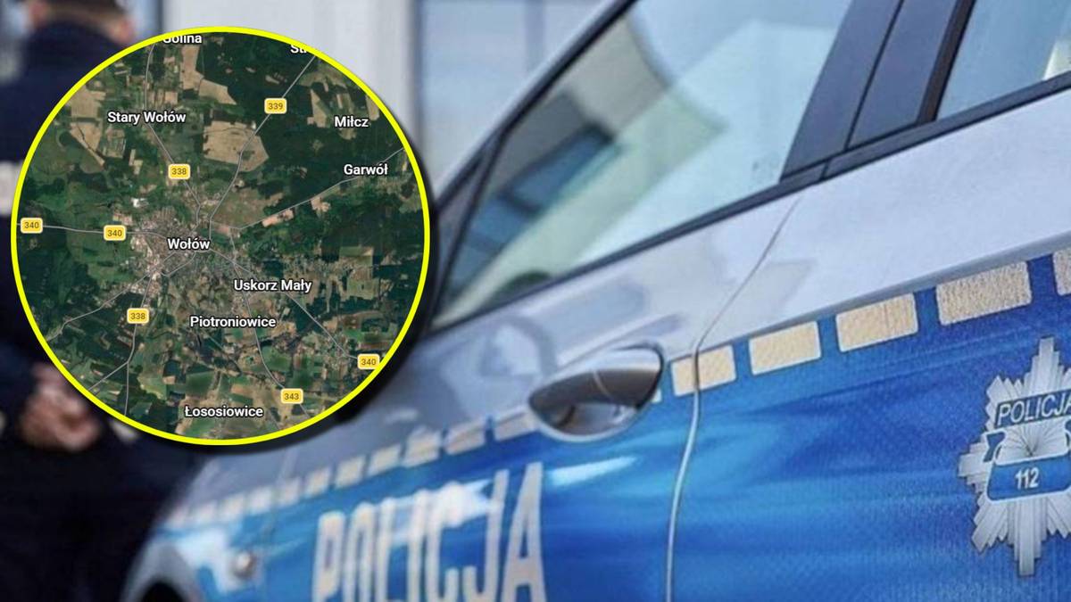 żabol z komendy w Wołowie zatrzymany. żabolka zgłosiła przestępstwo