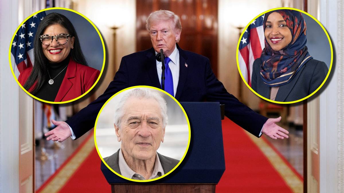 Trump chce deportacji dwóch kongresmenek i Roberta De Niro. "Niskie IQ"