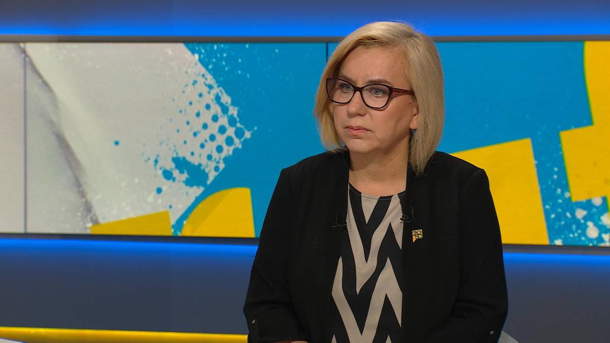 Паулина Хенниг-Клоска в программе «Граффити». Трансляция на Polsat News