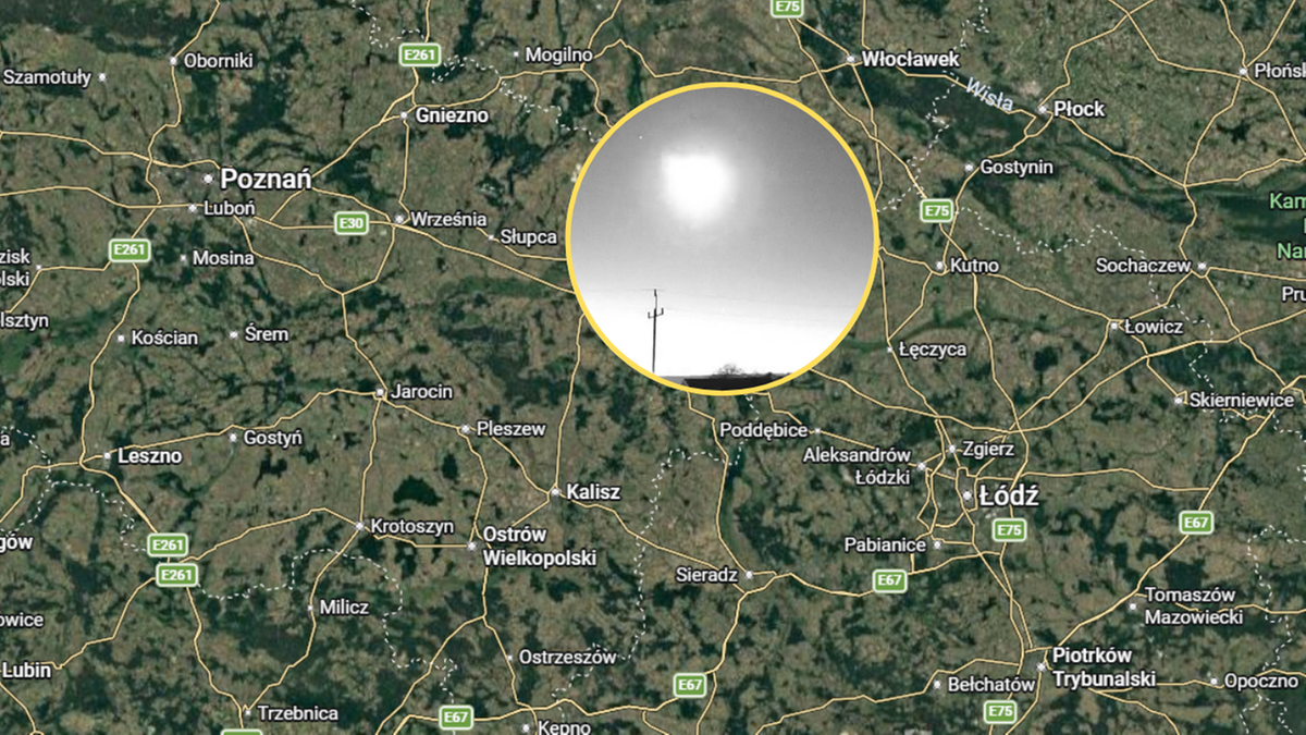 Kula ognia nad Polską. Do sieci trafiły zdjęcia i nagrania