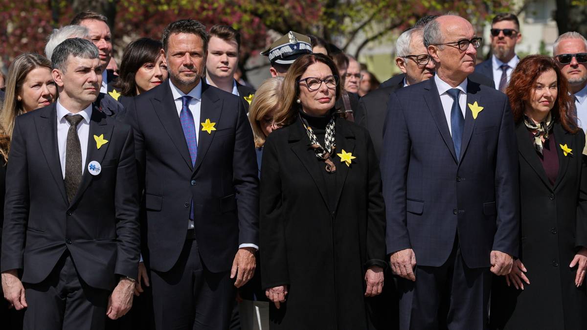 W Warszawie zawyły syreny. Upamiętniono 83. rocznicę powstania w getcie