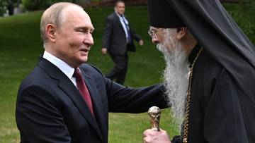 Putin nie poleciał prosto do Moskwy. Wykonał symboliczny gest