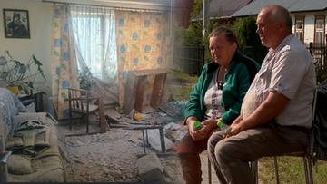 To na ich dom spadł dron. "Mierzyłam ciśnienie, nagle usłyszałam huk"