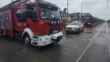 Zderzenie tramwajów w Łodzi. Poszkodowanych kilkanaście osób