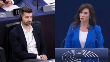 "Zabieraj partnera, idź na front". Ewa Zajączkowska-Hernik odpowiada Krzysztofowi Śmiszkowi