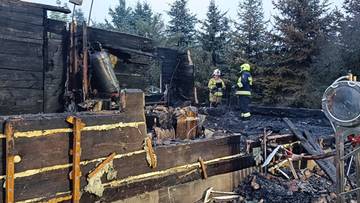 Tragiczny pożar na Lubelszczyźnie. Zginęły dwie osoby