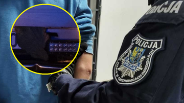Kierowca chciał przechytrzyć policjantów. Użył nietypowego kamuflażu