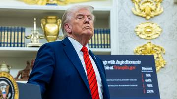 Donald Trump reaguje na ruch Chin, nakłada cło. "Dodatkowe 100 proc."