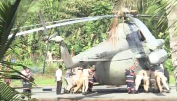 Incydent z udziałem prezydent Indii. Helikopter ugrzązł na lądowisku