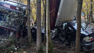 Tragiczny wypadek przy przejściu granicznym. Ciężarówka staranowała kilka aut