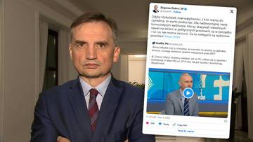 "Niech zapłacą odszkodowania mordercom". Ziobro odpowiada wiceministrowi