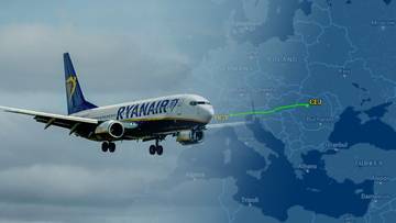 Chwile grozy na pokładzie samolotu Ryanair. Wysłano komunikat "mayday"