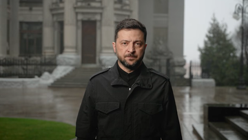 "Najtrudniejszy moment w historii". Zełenski apeluje do Ukraińców