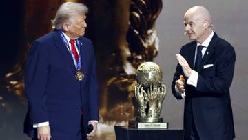 Donald Trump nagrodzony przez FIFA. Jest pierwszym laureatem