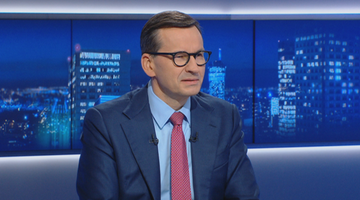Mateusz Morawiecki w programie "Gość Wydarzeń"
