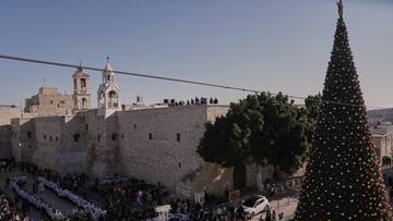 Uroczystości świąteczne wróciły do Betlejem. "Boże Narodzenie pełne światła"