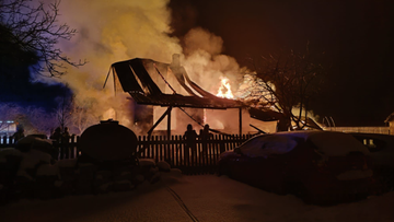 Tragiczny pożar na Podlasiu. Zginęły dwie osoby, w tym dziecko