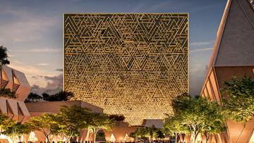 Kolosalny sześcian na pustyni. Ambitny projekt może nie powstać