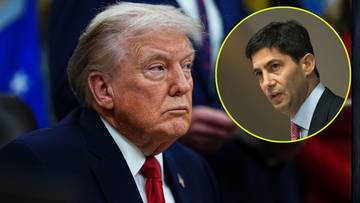 Donald Trump i Kevin Warsh.
