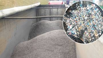 Niemiecki transport zatrzymany. Chcieli wwieźć tony śmieci do Polski