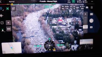 2026-02-26 Zator na Wkrze, woda zalewa posesje. Trwa akcja służb, na miejscu wojsko