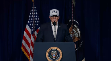 Donald Trump skomentował atak na Iran. USA prowadzą "główne operacje bojowe"