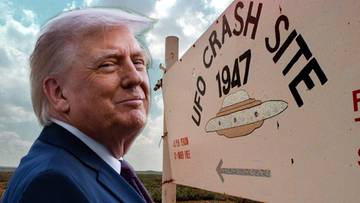 Trump zapowiada ws. UFO. "Wiele interesujących dokumentów"